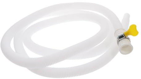 GALPADA Manguera De Drenaje para Lavadora y Aire Acondicionado Tubo Telescópico De Metros con Hebilla Manguera De Agua De Extensión y Drenaje De Repuesto Resistente