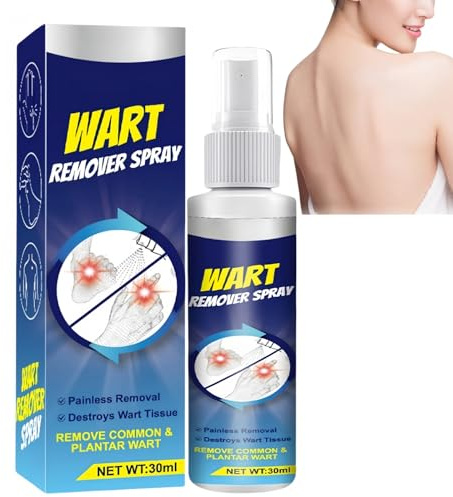 Wart Remover Spray,Wart Remover Fast Acting and Painless,Wart Removal Spray,Bee Ven/om Wart and Tag Remover,Mole & Wart-Re/Mover Liquid,Mole Remover,Skin Tag Re/Mover for All Skin Types,30ml