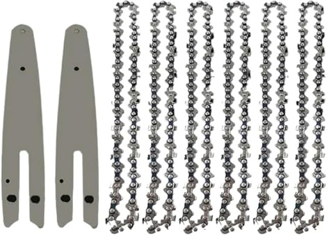 BYYINGS Chaîne de tronçonneuse 6 for mini-tronçonneuse, mini-chaînes de tronçonneuse en acier, tronçonneuses électriques, 37 nœuds, 18 couteaux, accessoire de rechange for chaîne de tronçonneuse
