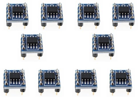 Uikdjgu 10 Pezzo OPA627 X2 Passa Un Doppio Amplificatore Operazionale OPA627 Singolo Amplificatore Operazionale Un Doppio Modulo Amplificatore Operazionale SMD Un Dip