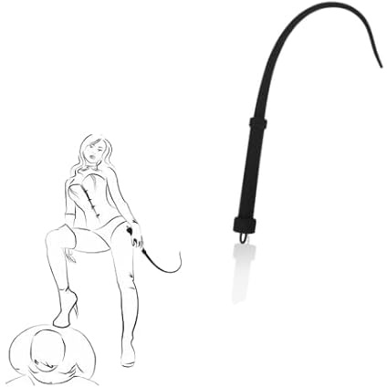 XFSRG 63cm Silikon Peitsche Training Peitsche Gerte Reitgerte Bondage Flogger mit Hängenden Ring Erwachsene Erotisch Flirtenpeitsche Pferd Peitsche Adults