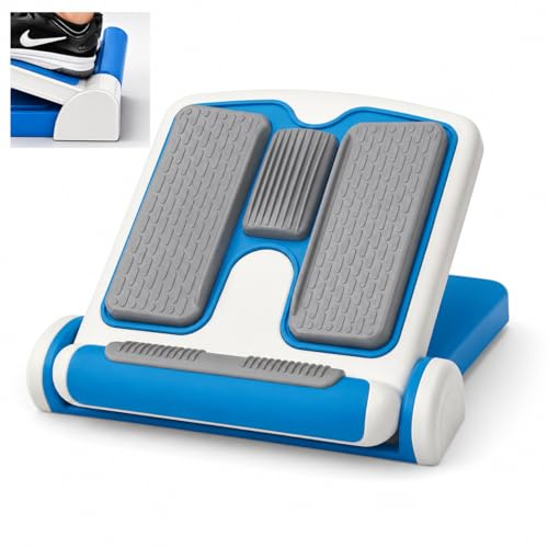 Physioworx Adjustable Slant Board - Multi-Use Calf Stretcher Board and Plantar Fasciitis Treatment - Use at Home for Foot & Achilles Stretching and loosening Tight Hamstrings