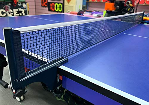 JINTN Filet de Ping-Pong en Polyester Filet de Tennis de Table Professionnel Accessoires de Rechange de Ping-Pong Filet Portable pour Utiliser Intérieur/Extérieur-Noir-180CM*15CM