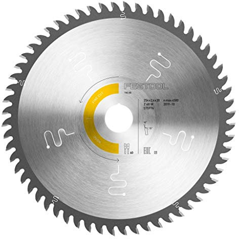 Festool Kreissägeblatt HW 254x2,4x30 W60 WOOD FINE CUT