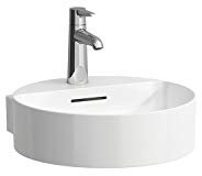 Laufen VAL Handwaschbecken, ohne Hahnloch, ohne Überlauf, 400x425, weiß, Farbe: Weiß