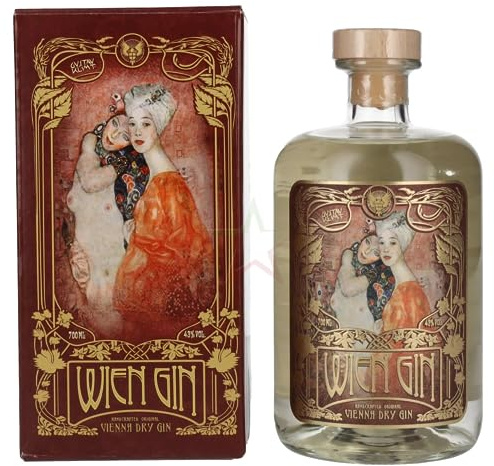Wien Gin Gustav Klimt Edition Vienna Dry Gin 43,00% 0,70 Liter