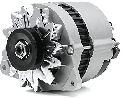 STARK Lichtmaschine 55A Generator LiMa 14V Alternator mit Riemenscheibe für FORD FIESTA III (GFJ) SIERRA (GBG, GB4) ESCORT IV Cabriolet (ALF) SIERRA Schrägheck (GBC, GBG) ESCORT IV (GAF, AWF, ABFT) Es
