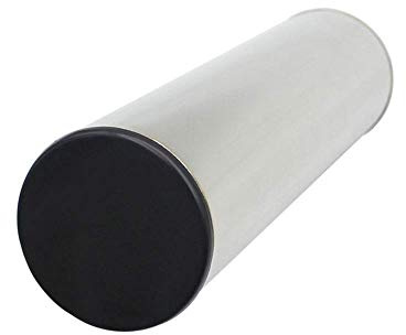 Dilwe Zylinder Sand Shaker, 2Colors tragbare Edelstahl Sand Shaker Percussion(Silber) Aoerfu Children Percussion Instrument
