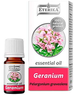 Eterika | Ätherisches Geranien-Öl – Pelargonium graveolens – 100 % rein und natürlich, 5 ml