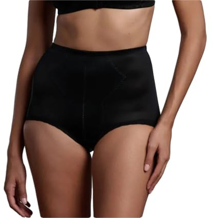 Lepel 1 Pezzo Slip Guaina Giada Contenitiva Modellante e Snellente a Vita Alta , Nero 4B