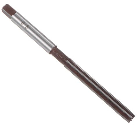 uxcell Hand Reamer 6.5mm Alloy Tool Steel H8 6 Straight Flutes Hand Milling Cutter Tool Metric Reaming Drill Bit for Metal