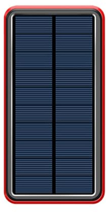 Chargeur portable – Chargeur de panneau solaire sans fil, sortie USB de type C, chargeur rapide | Chargeur solaire étanche avec lampe de poche lumineuse, chargeur portable rapide pour téléphone et