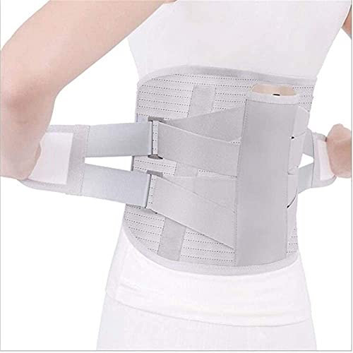 WYRMB Ceinture de Soutien de la Taille avec plaques en Acier magnétiques Auto-chauffantes en Tourmaline pour Hommes et Femmes, Ceinture de Soutien Lombaire pour Le Dos, Correct