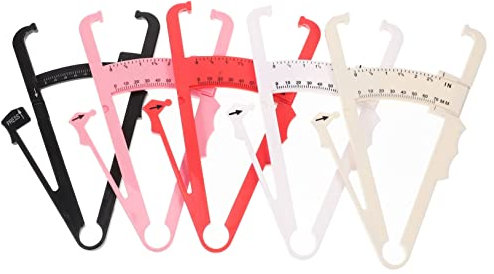 Healeved 5stücke Handheld Hautfaltentestgeräte Messung Von Körperfett Präzise Für Körpermaß Tragbar Und Vielseitig Für Fitness Und Diätüberwachung