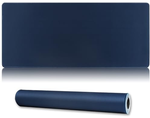 Cmhoo XXL Gaming Mouse Pad 35.4x15.7 Professional Large Mouse Pad & Computer Game Mouse Mat-90x40 Darkblueus