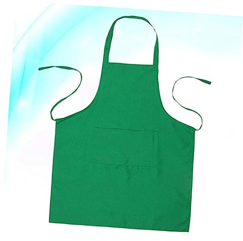 Cabilock 2Piezas Delantal De Verde Con Bolsillo Para Casa y Restaurantes Protección Efectiva Cocina y Trabajo