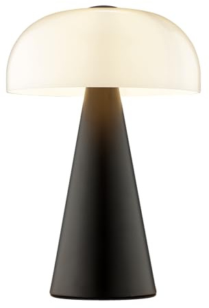 Lightbox Pilz Tischleuchte, E14, Höhe 35 cm, Ø 24 cm, Schalter am Kabel,