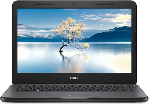Dell Latitude 3310 Ordinateur Portable, 13.3 Portable Notebook, Intel 8th Gen Core i3-8145U, 8 GB RAM, 256 GB SSD, HDMI, USB Type-C, Clavier QWERTY US (Reconditionné)
