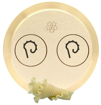 Rosinella Matrize Messing - Gigli Ricci/Lilie gestreift - kompatibel mit Häussler PN100, Emma, Lillodue