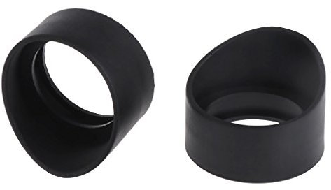 JENOR Okularschutz aus Gummi, 34 mm Durchmesser, Zylinder-Augenmuschel, für biologisches Stereo-Mikroskop-Teleskop
