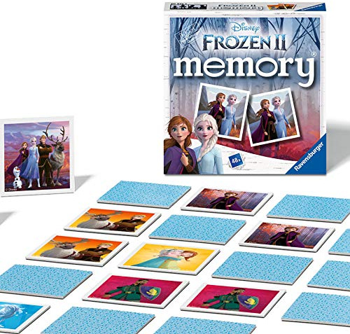 Ravensburger Disney Frozen 2 Mini Memory Matching Picture Snap Pair-spel för barn ålder 3 år och uppåt - julklappar