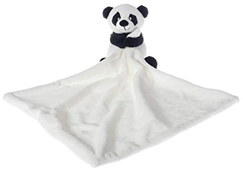 Apricot Lamb Animali di Peluche Coperta di Sicurezza Panda Coperta per Personaggio dei Bambini della Scuola Materna Coperta di Lusso per Coccole (Panda Bianco, 25 cm)