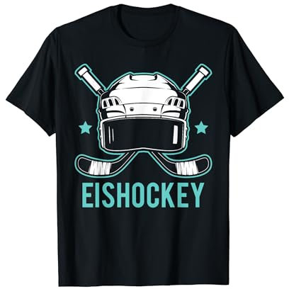 Eishockey News Style Ice Hockey Trickot Deutschland Schläger T-Shirt
