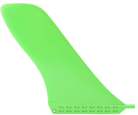 Surfbrett Flossen, 30cm/11,8 Zoll Verstärkte PVC Surfflossen Grün Surfboard Finne Thruster Finne Surfbrett Finne Ersatz Universal Longboards Fin Surf Zubehör Für Surfbrett Stand-Up Paddle Board