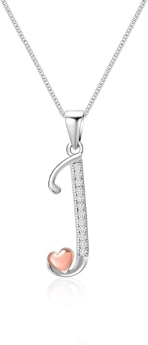 Mesovor Initiale Kette Silber 925 für Damen Mädchen, 100% Sterling-Silber-Buchstaben-Halskette mit Zirkonia, Schmuck, Geschenke für Familie, Mutter, Schwester, Ehefrau