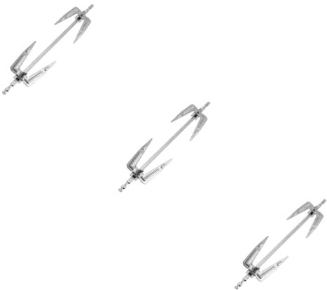 Yardenfun 3pièces Fourchette à Poulet Acier Inoxydable pour Friteuse à Air Et Barbecue Outil De Grillade pour Et