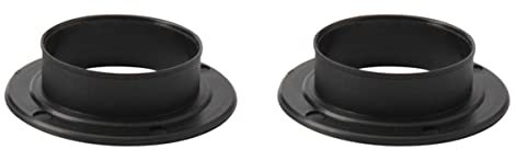 BESPORTBLE 2Pcs Axle Protection Cover Dust Prevention BB Thread Protective Bicycle Dust Cover Bike Seat And Post Wash Disc Protective Clamps Ring Black Silicon Covers Waterproof Road
