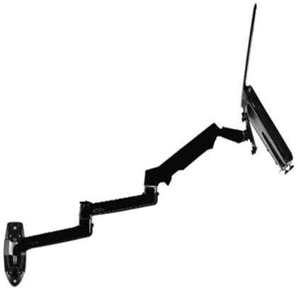 KFVMVTDW Soporte for ordenador portátil V63WT/XSJ8013WT, brazo Extra largo, resorte mecánico, movimiento completo, 2 en 1, soporte for Monitor de ordenador portátil(XSJ8013WTB)