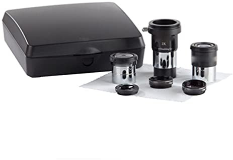 Astronomiska teleskoptillbehör inkluderar 2 x 6 mm Barlow-linser 15 okulära #25#80A månfilter