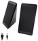 Accod Mini Desktop Speaker Wired Computer Speaker USB Powered Portable Speaker with Stereo Sound Multimedia Desktop Speaker for Laptop/PC/Smart Phone and Tablet Computer (Black)