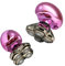 Skull Shaver Butterfly Kiss Pro (Pink:) Ultimate Electric Razor for Women,Gift for Her, Bikini Trimmer, Lady Shaver, Face Hair Remover