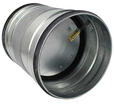 VONLIS - Válvula de protección contra incendios galvanizada (125 mm de diámetro)