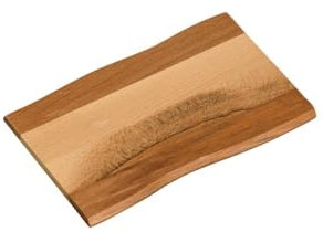 Kesper 85115 Schneidebrett, Holz, Rot-braune