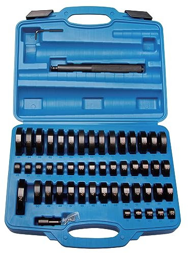 Stahl-Faust Druckstück Treibsatz zum EIN- und Auspressen für Lager Buchsen 51tlg.