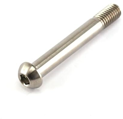 Leichte Titanschraube für Brompton Pentaclip Sattelklemme, 13 g, Silber