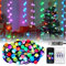 REYLAX Guirnaldas LED RGB, 20 M 132 LED USB Luces de Hadas, Navidad Decoración Impermeable, Sincronización Con Música y Control Remoto, Para Exterior, Interior Bodas Dormitorio Fiesta