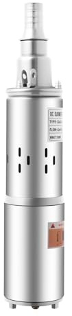 Tiefbrunnenpumpe 180W Brunnenpumpe Geschwindigkeit 3000 rpm Solarpumpe Mini Wasserpumpe 12v Korrosionsbeständigkeit Klarwasser Tauchpumpe Tragbare Brunnenpumpen, für Wasserhebeprojekten