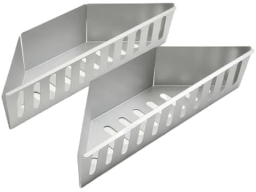 RUWLFE 2PCS Holzkohle Korb Set BBQ Grill Halter Grillen Zubehör Verzinktem Outdoor Sets Für Grillpartys