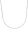 Amor Collier 925 Sterling Silber Unisex Damen Herren Halsschmuck, 45 cm, Silber, Kommt in Schmuck Geschenk Box, 2017690