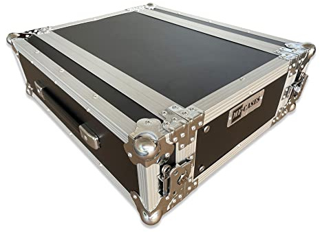 Effektrack 30cm Butterfly Verschluss Flightcase Side Rack Case 19 MF-Cases (3HE)