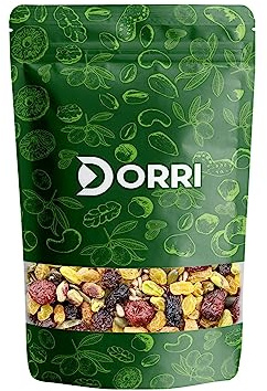 Dorri - Energy Mix 250g | Dried Cranberries, Golden Raisins, Black Raisins, Pistachio Kernels, Pumpkin Seeds, Sunflower Seeds - Healthy snacks - Healthy Mixed Fruits & Nuts - Gluten Free - GMO Free