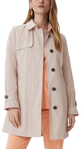 Comma Taillierter Trenchcoat mit Bindegürtel