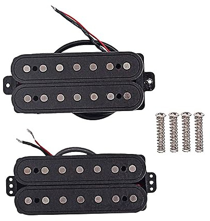 SAFIGLE Tonabnehmer 2er-set 5 Fiber-tonabnehmer Gitarrenzubehör Warmer Traditioneller Ton Geräuschunterdrückt