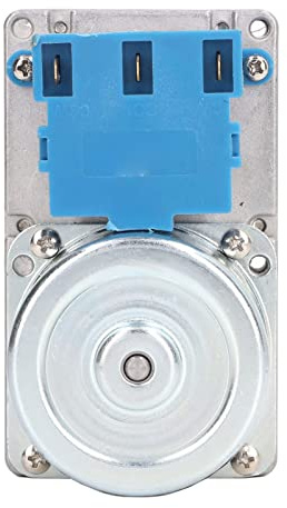 Motor Helicoidal, Motor Helicoidal para Estufa de Pellets AC220V Rotación Estable Resistente Al Desgaste Conductividad Fuerte Grande para Horno (2r/min)