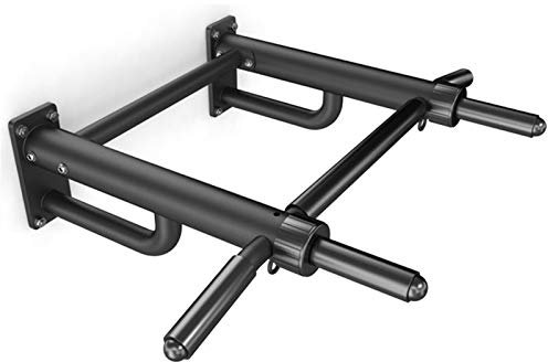Boxsack-Halterung,2-in-1-Boxsack-Wandhalterung mit Klimmzugstange für Klimmzugübungen,Robustes Metall mit kompletter Montage,3 Ausführungen (Farbe: Schwarz,Größe: B-98 x 66 x 44 cm)
