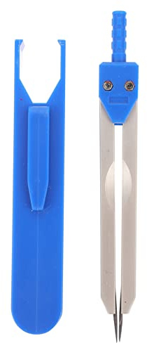 SEWACC Calibrador de Electrocardiograma para Estudiantes de Medicina con Diseño de Tornillo y Funda Protectora de Plástico con Indentación Circular Suave y Medición Precisa